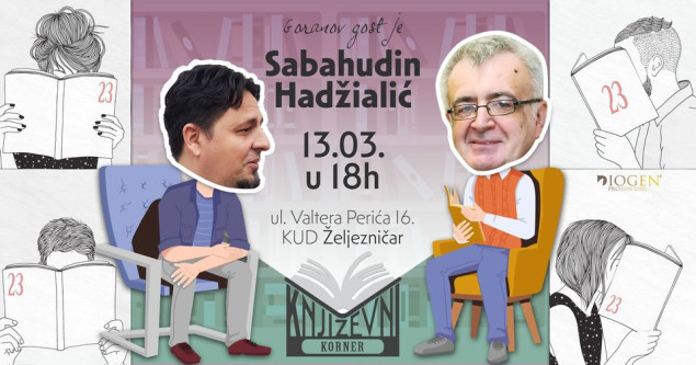 Književni korner br. 23 - gost Sabahudin Hadžialić