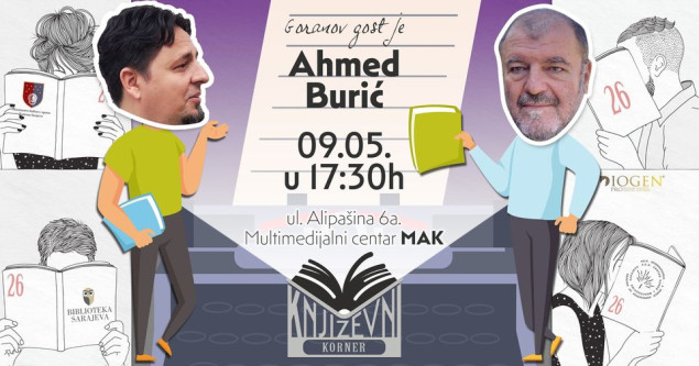 26. Književni korner: Gost Ahmed Burić