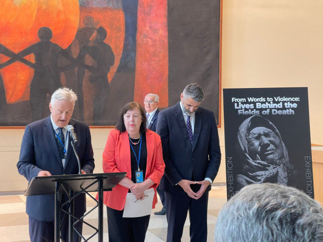 U sjedištu UN-a otvorena izložba povodom 30. godišnjice genocida u Srebrenici