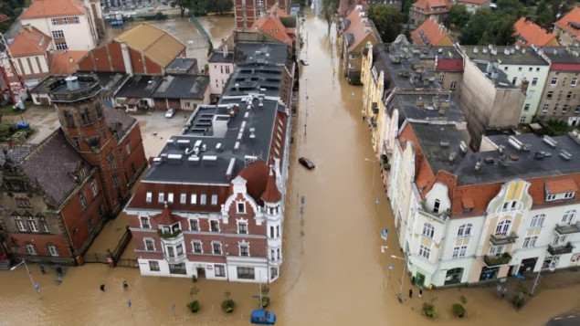 Obilne kiše u Poljskoj, poplave na jugu zemlje
