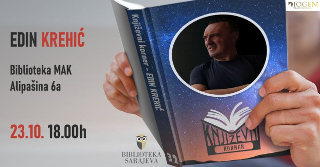 Književni korner 32: Edin Krehić