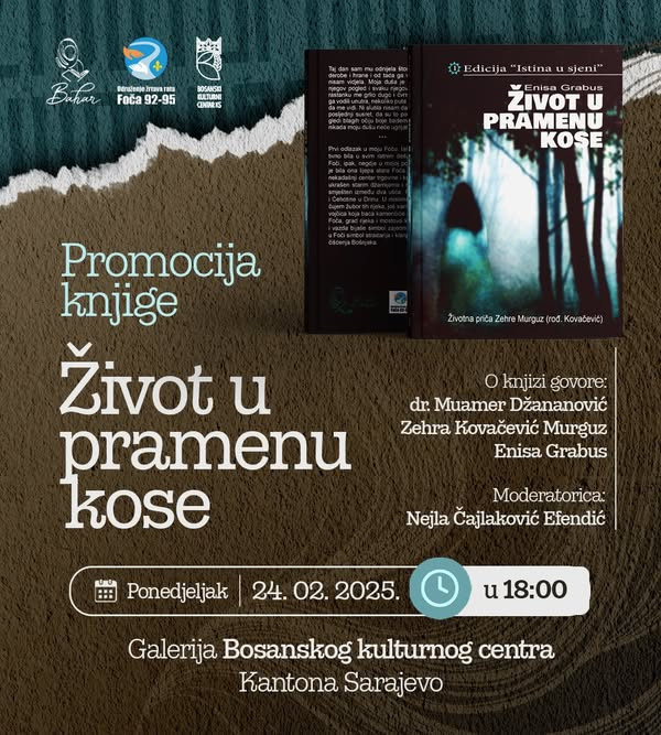 BKC KS: Promocija knjige "ŽIvot u pramenu kose"