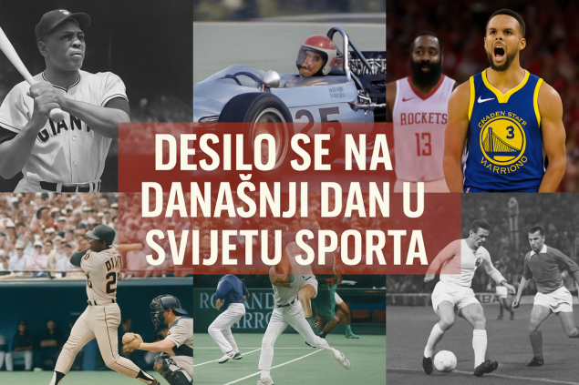 28. maj u historiji sporta: Nezaboravni sportski momenti koji su obilježili ovaj dan