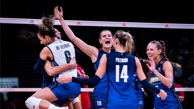 Italija protiv Brazila u finalu odbojkaške Lige nacija