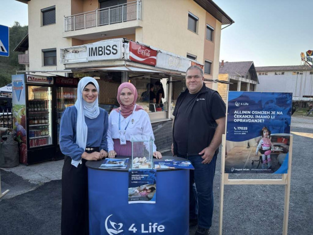 4 Life u rekordnom roku prikupio 40.000 eura za liječenje Alline Šekić iz Bužima