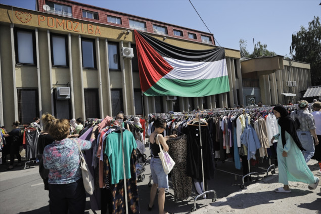 Brojni građani Sarajeva na Humanitarnom bazaru za Gazu