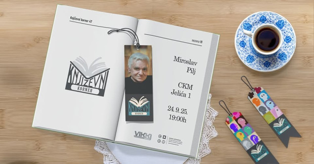 47. Književni korner: Gost Miroslav Pilj