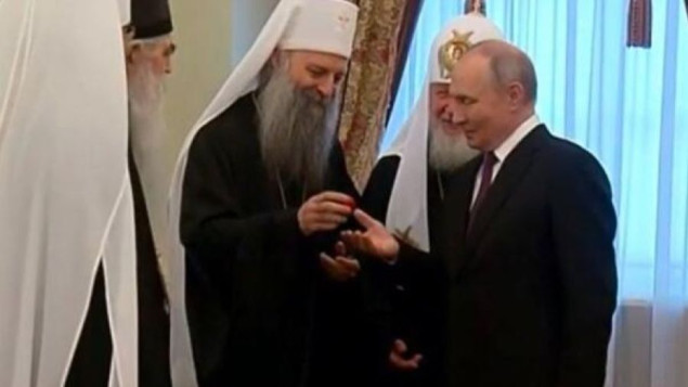 Putin se sastao s patrijarhom SPC-a Porfirijem, očekuje i Vučića
