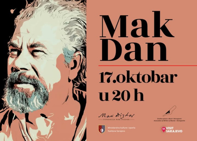 U pripremi "MakDan", obilježavanje 108. godišnjice rođenja Maka Dizdara