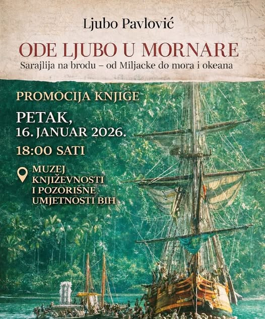 U Sarajevu promocija putopisno-memoarske knjige Ljube Pavlovića