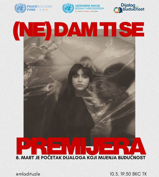 Sutra u BKC-u Tuzla premijera predstave „(Ne) dam ti se"