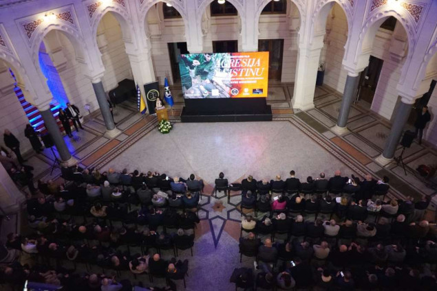 U Vijećnici upriličena premijera filma 'Agresija na istinu' autora Avde Huseinovića