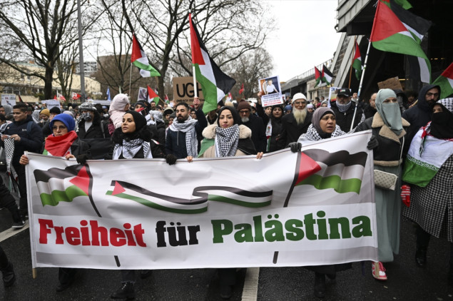 U Berlinu održani protesti protiv izraelskih napada na Pojas Gaze