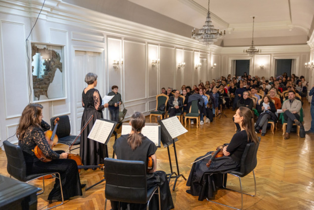 "Ekfrastičke teme/Dva sna", književna refleksija na kompozicije u izvedbi ansambla SA Sinfonietta