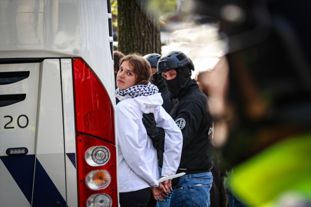 Policija intervenirala tokom propalestinskog protesta na Univerzitetu u Amsterdamu