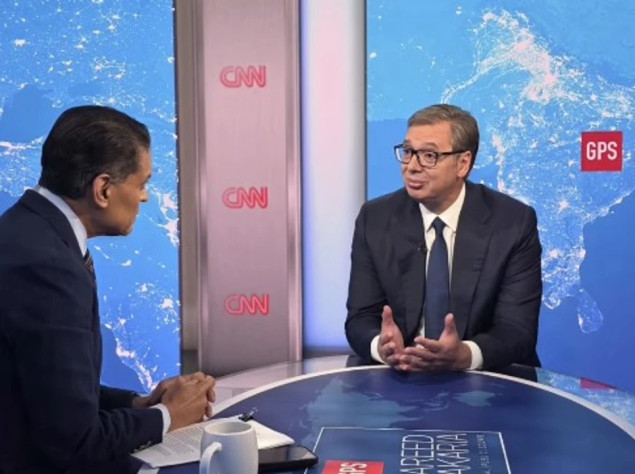 Vučić za CNN o sahrani zločinca Mladića: Odbacio kritike međunarodne javnosti