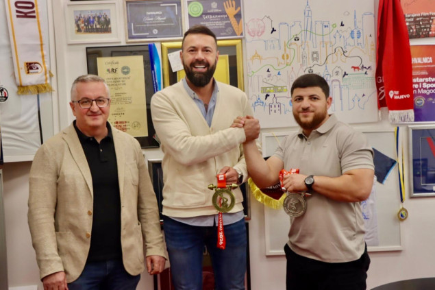 Karapetyan ispisao historiju bh. sporta u dizanju tegova, ministar Magoda najavio nastavak podrske