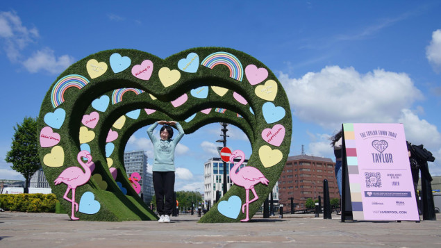 U susret koncertima Taylor Swift Liverpool transformisan u "Taylor Town"