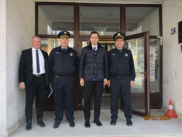 Vračo i Gazić posjetili PS Nemila, razgovarano o sigurnosnoj situaciji