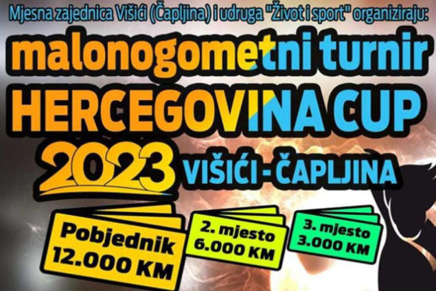 Višići domaćin najvećeg turnira u BiH, nagradni fond 21.000 KM