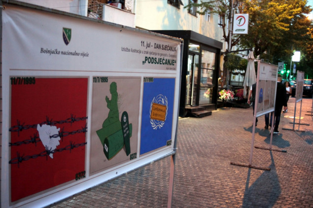 U Novom Pazaru održana izložba “Podsjećanja“ o genocidu u Srebrenici