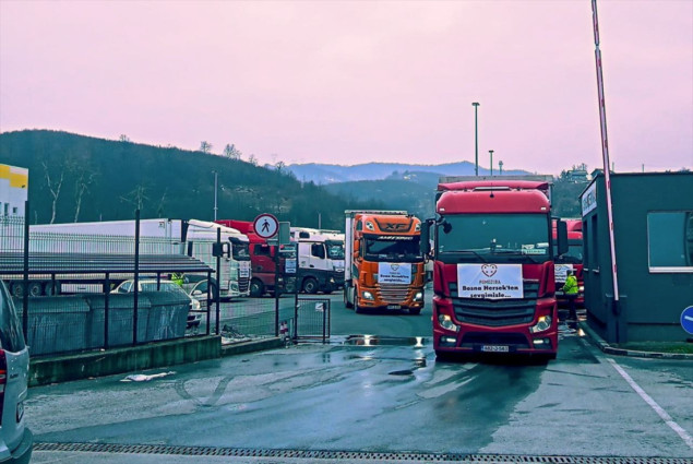 Novi konvoj pomoći Udruženja Pomozi.ba krenuo prema Turskoj i Siriji