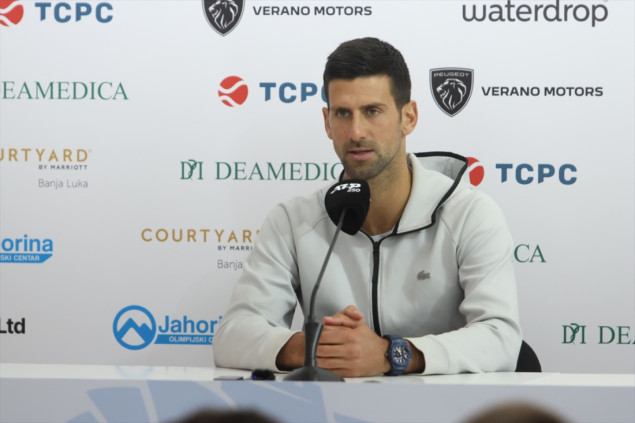Novak Đoković na ATP turniru u Banjaluci: Osjećam se kao kod kuće