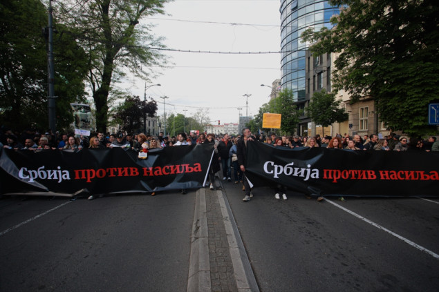 Beograd: Gazela prohodna, protest završen