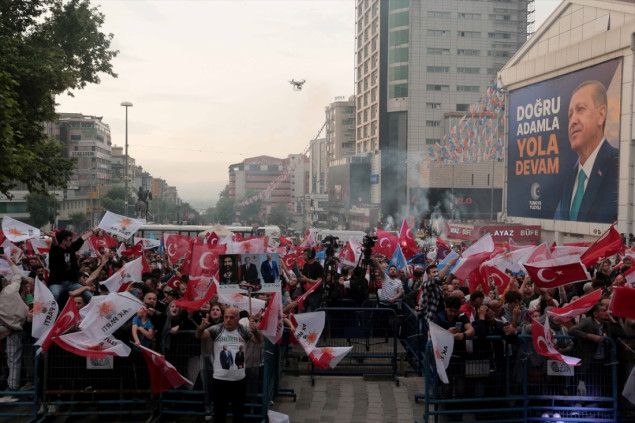 Preliminarni rezultati Vrhovne izborne komisije: Erdoganu 53,4 posto glasova