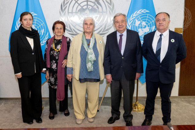 Guterres se sastao sa predstavnicima udruženja srebreničkih žrtava