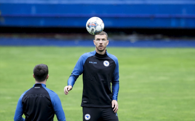 Reprezentativci BiH trenirali na ”Grbavici”: Portugalcima želimo zagorčati život