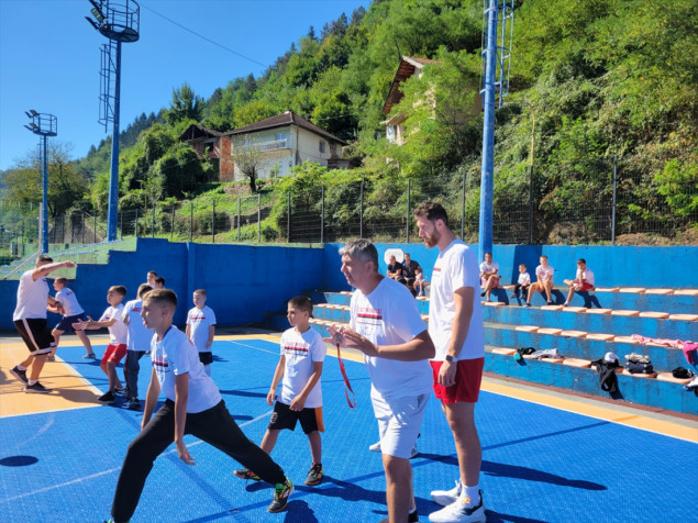 Jusuf Nurkić organizovao košarkaški kamp 'Srebrenica 2023'