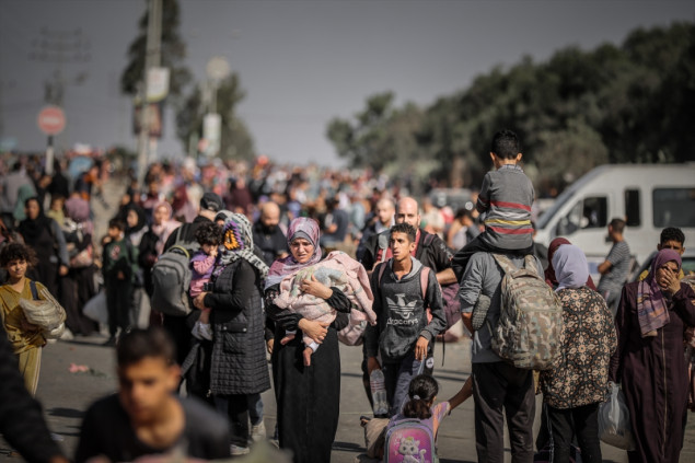 Hiljade Palestinaca nastavljaju bježati sa sjevera na jug Pojasa Gaze