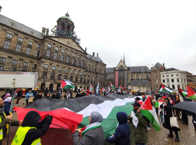 U Amsterdamu održan skup podrške Palestini