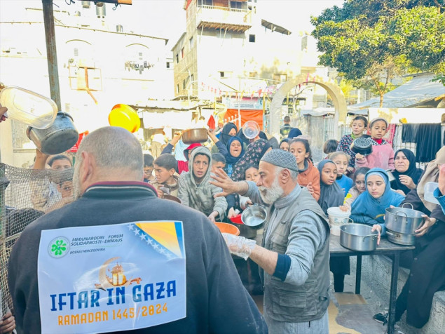 MFS-EMMAUS počeo sa podjelom iftara u Gazi