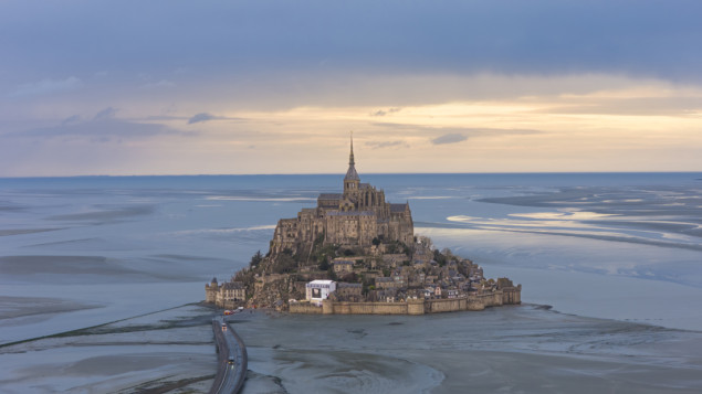 Dvorac Mont Saint Michel jedno od najljepših mjesta u Francuskoj