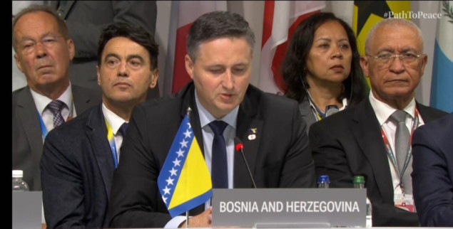 Bećirović u Švicarskoj upozorio: Proruske snage u Bosni i Hercegovini ugrožavaju mir