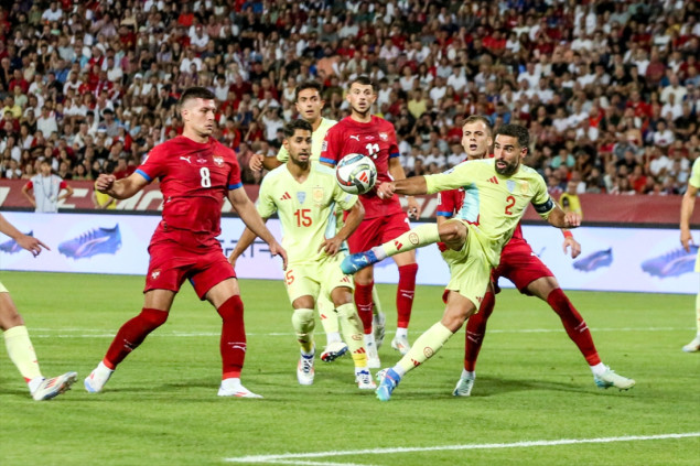 UEFA Liga nacija: Remi Srbije sa Španijom, poraz Hrvatske u Portugalu