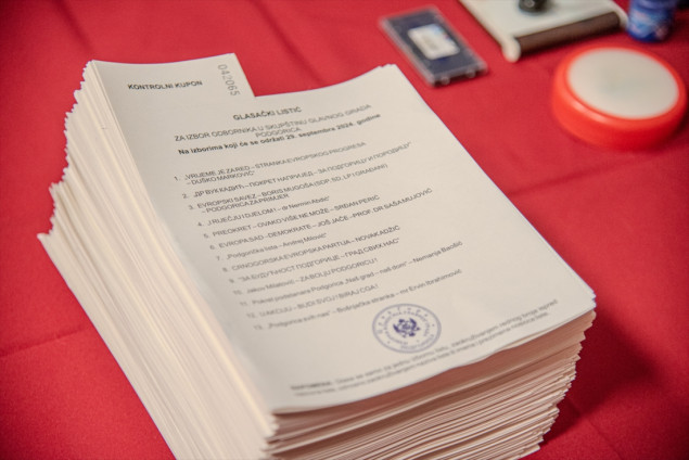 Građani Podgorice danas glasaju na vanrednim lokalnim izborima