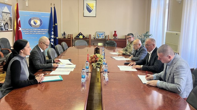 Ministar odbrane BiH primio vojnog atašea Republike Turske u BiH