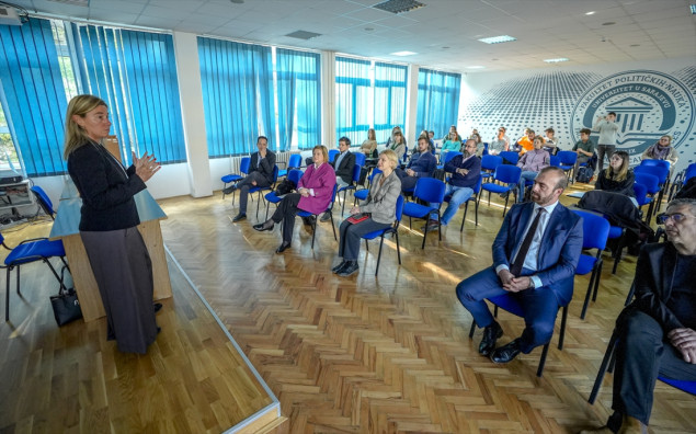 Rektorica College of Europe Federica Mogherini posjetila Fakultet političkih nauka u Sarajevu