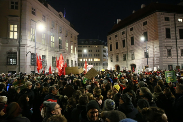 Skoro 50.000 građana protestuje protiv FPO-a u Beču