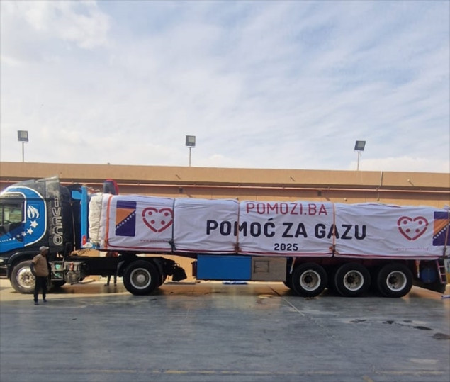 Iz Bosne i Hercegovine krenula pomoć za Gazu
