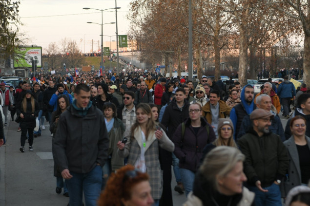 Počela cjelodnevna blokada Mosta slobode u Novom Sadu