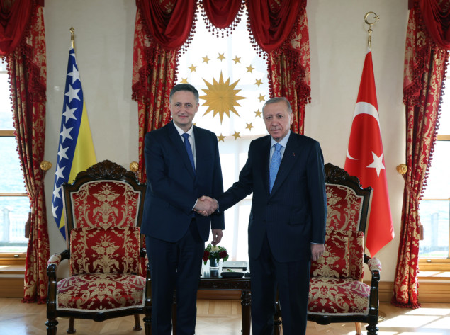 Turski predsjednik Erdogan se sastao s članom Predsjedništva BiH Bećirovićem