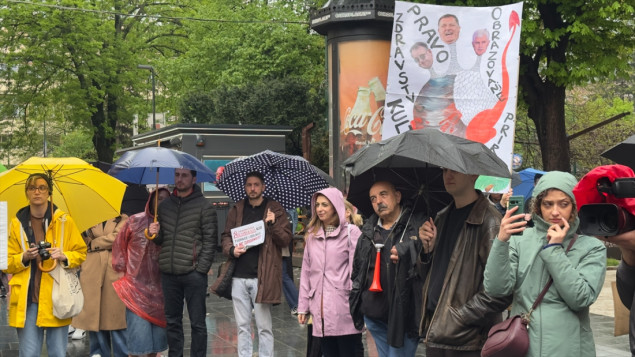 Na protestu u Sarajevu tražena odgovornost za smrt 29 osoba u poplavama u BiH