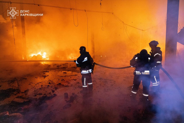 Ruski dron pogodio poštanski terminal kod Harkova