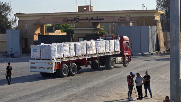 Ograničeni konvoj pomoći prešao iz Egipta u Gazu preko prelaza Rafah