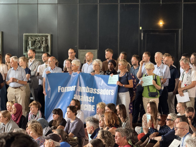 Nizozemski diplomati i državni službenici protestovali protiv rata i gladi u Gazi