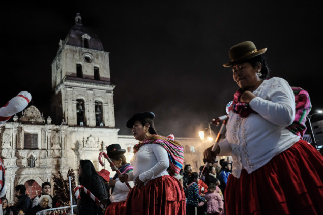 Božićna parada u Boliviji